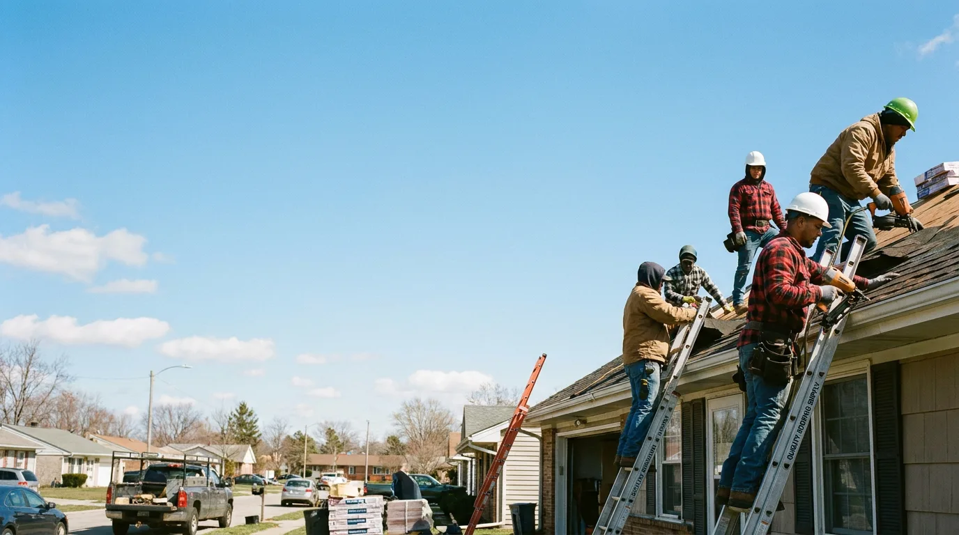Roofing in Oakland City, IN near me